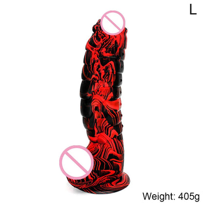 Gift packaging and box for xxl huge realistic dragon scales with suction cup enjoyment