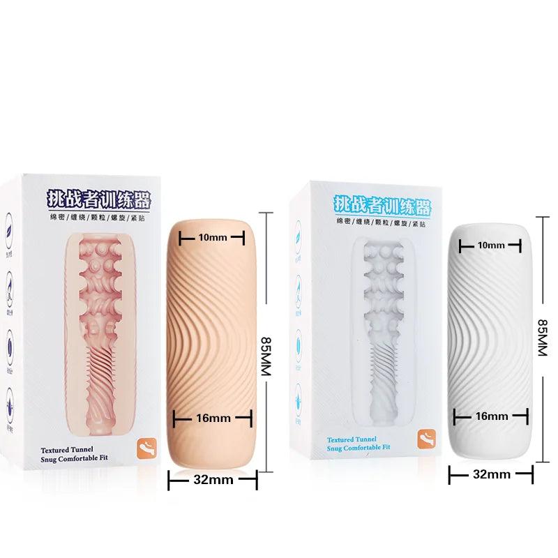 Colour or style options for male pleasure device