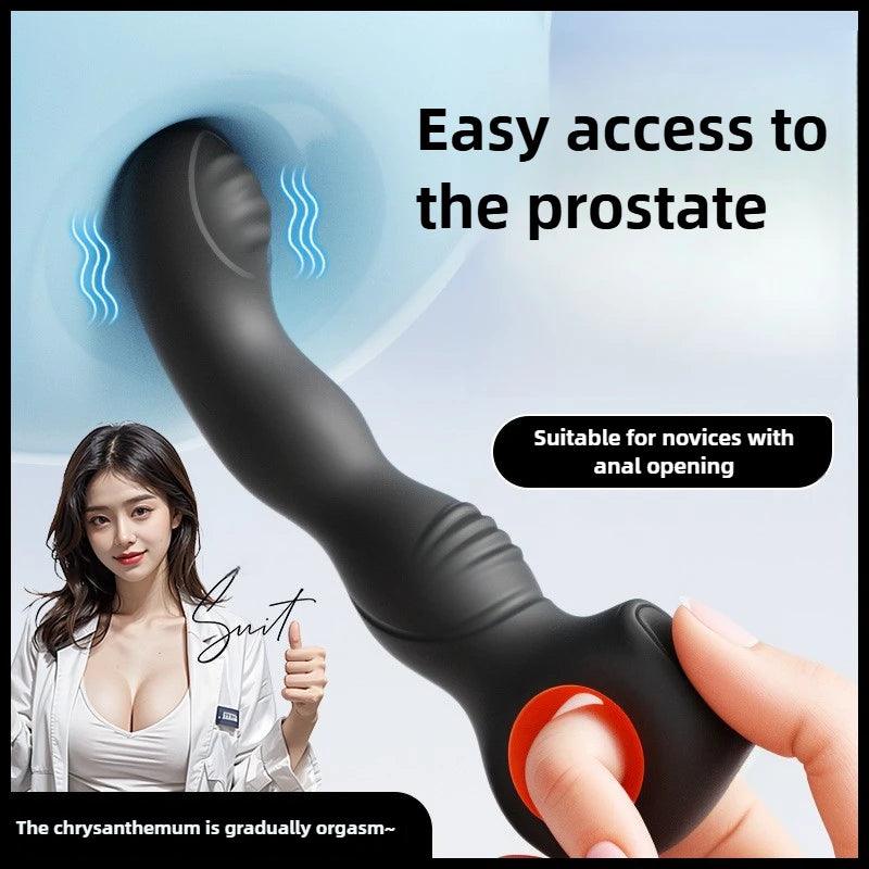 Side profile of vibrator showing shape