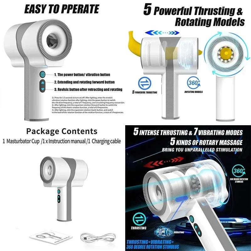 Packaging for men's pleasure combination set