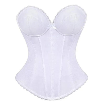 Lingerie piece shown on dress form   front view