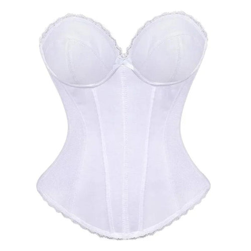 Lingerie piece shown on dress form   front view