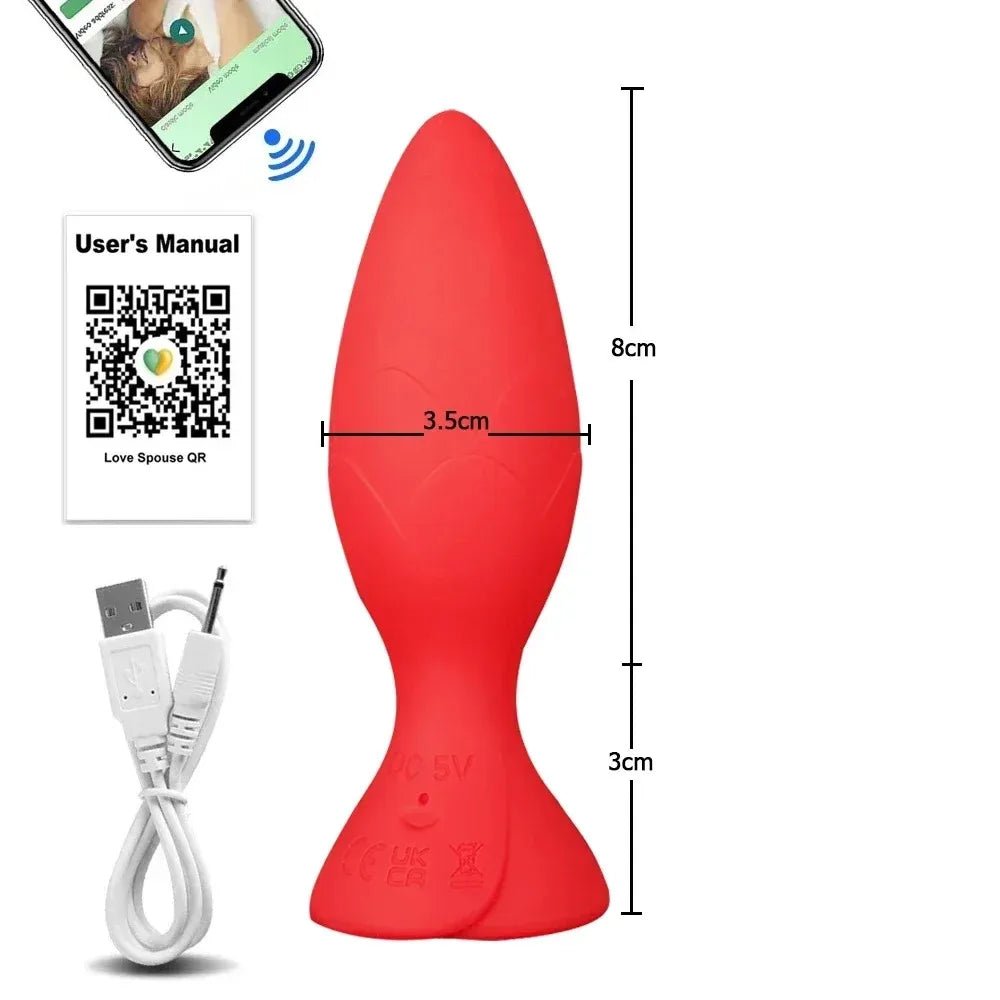 Packaging for app-controlled wireless adult plug