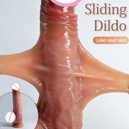 Realistic adult toy   product view on white background