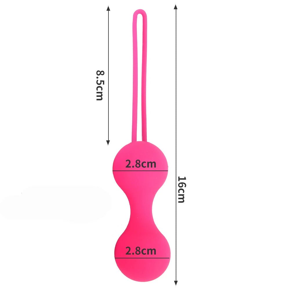 Kegel exercise set with multiple pieces