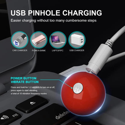 Charging port or control button on device