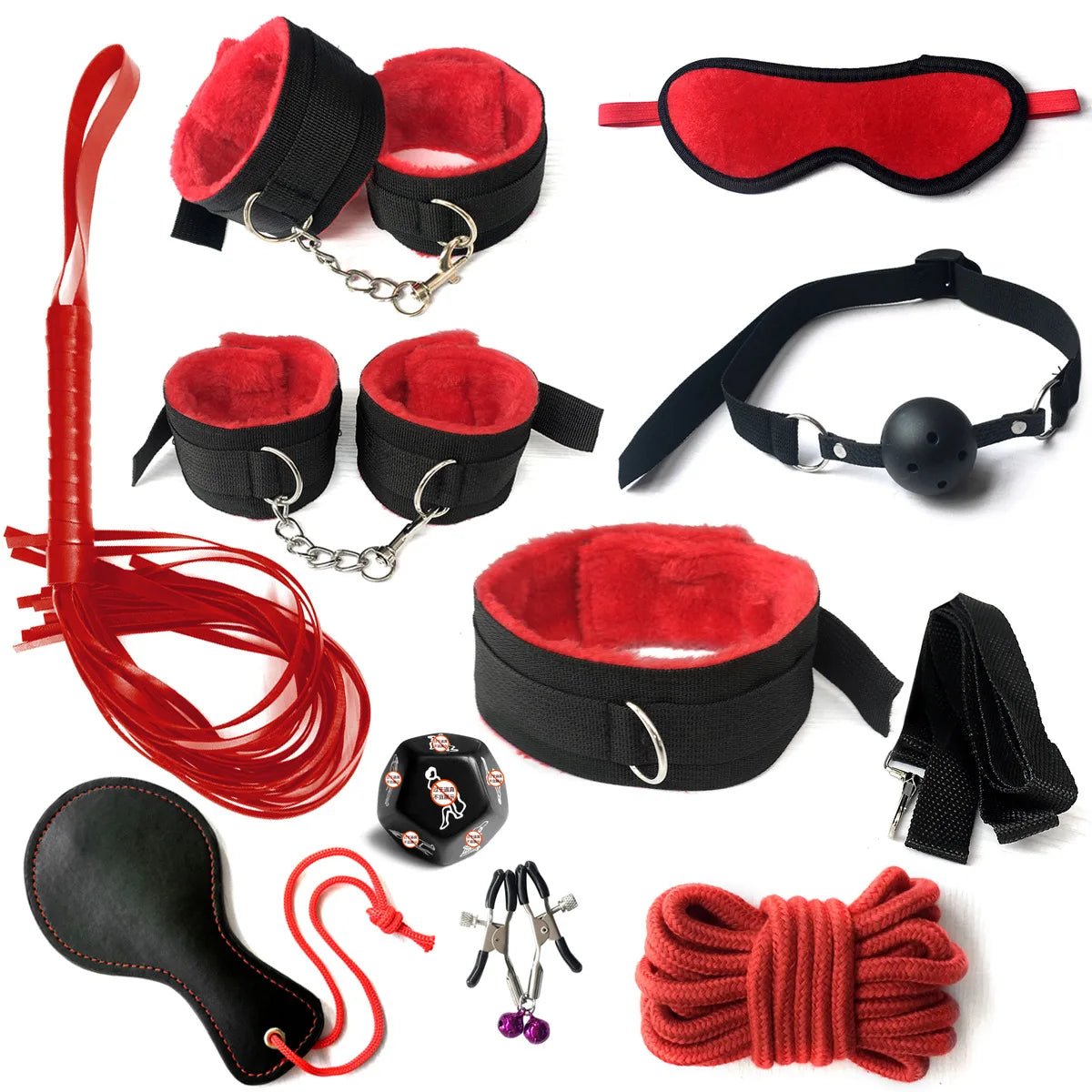 Colour options for bondage accessory