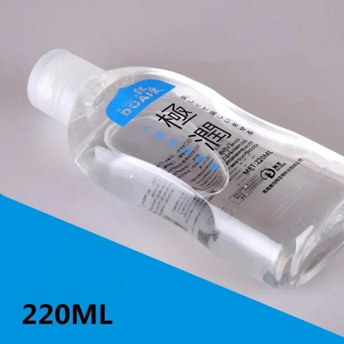Bottle or tube of intimate lubricant   front label view