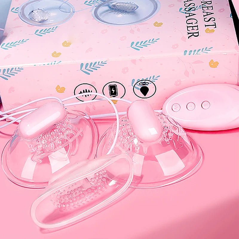 Size reference for nipple stimulator