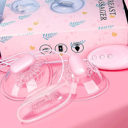 Size reference for nipple stimulator