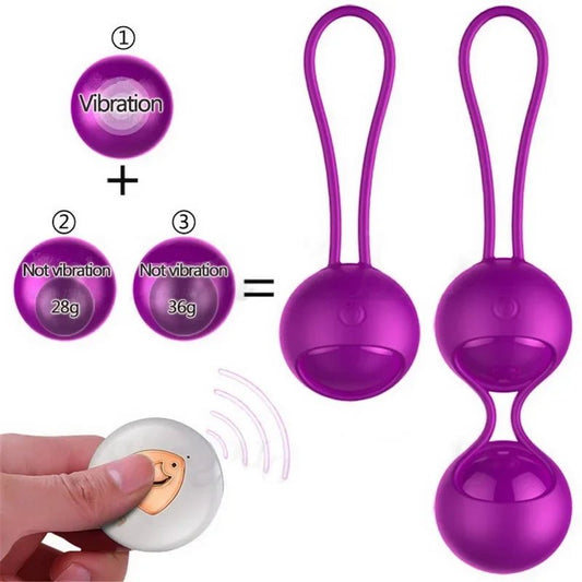 Kegel exercise device   front product view