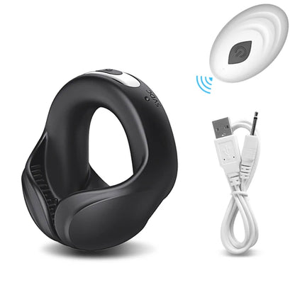 Charging port detail on vibrating ring