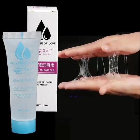 Bottle or tube of intimate lubricant   front label view