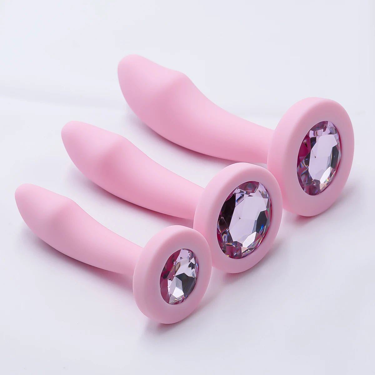Gem Base Butt Plug – Silicone Anal Plug for Comfortable Stimulation