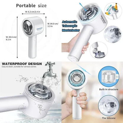Lifestyle or context shot of 9kilo se cup x toy for men inflatable fun experience pleasure
