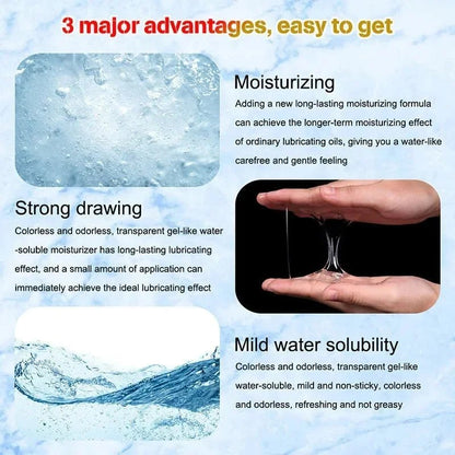 Texture and consistency of lubricant on surface