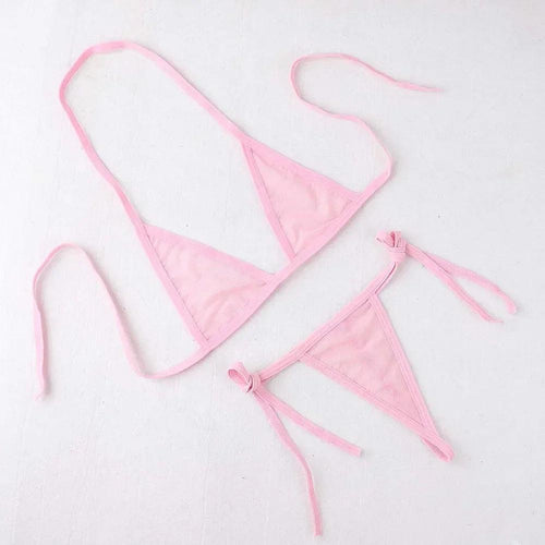 Lingerie piece shown on dress form   front view
