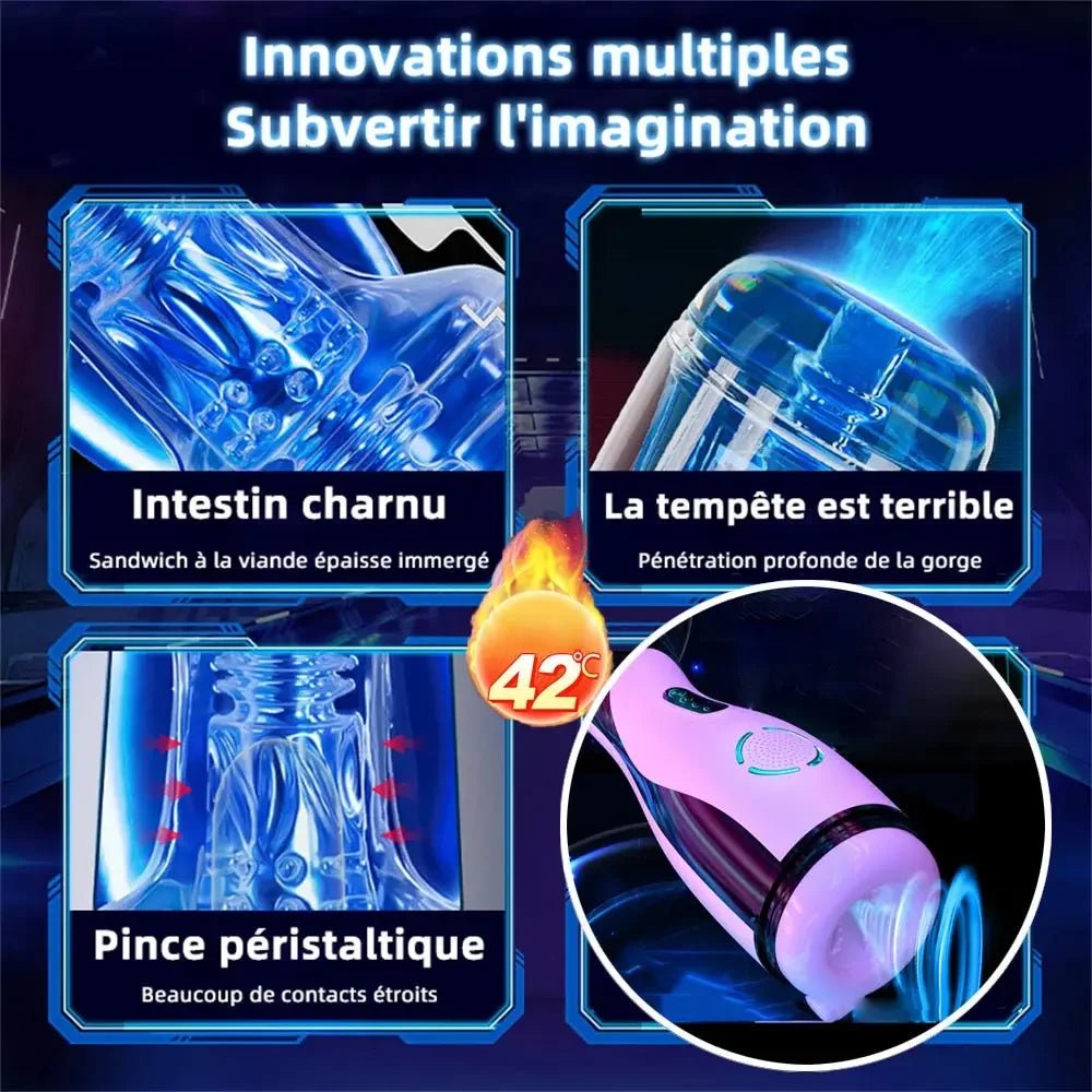 Side profile of vibrator showing shape