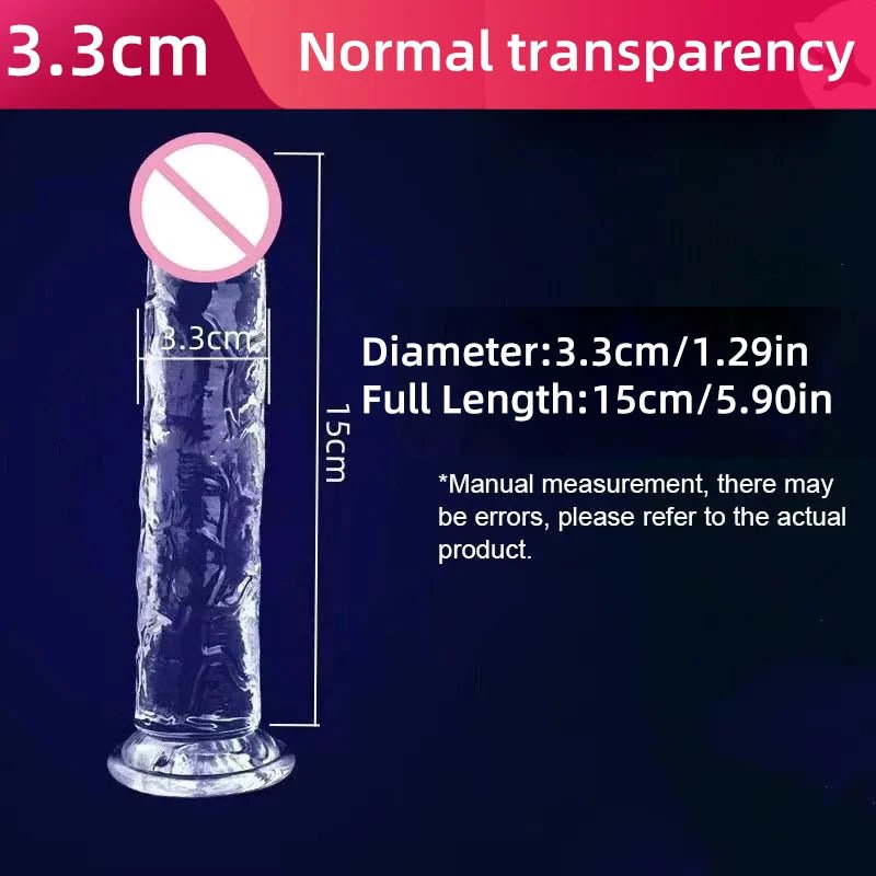Realistic adult toy   product view on white background