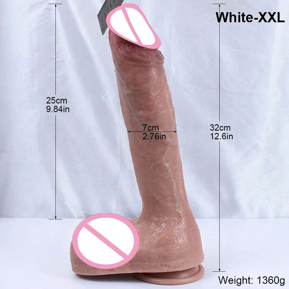XXL Oversized Realistic Huge Design With Suction C   colour and style options