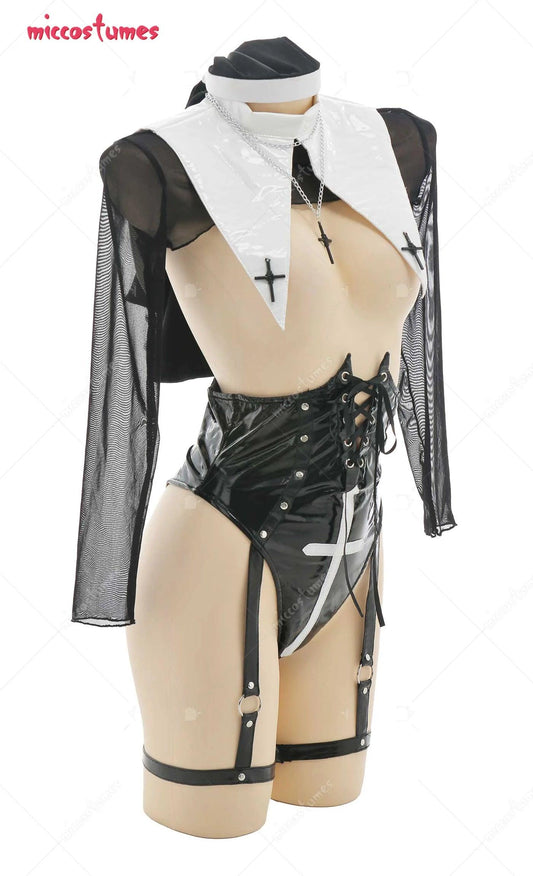 Lingerie piece shown on dress form   front view