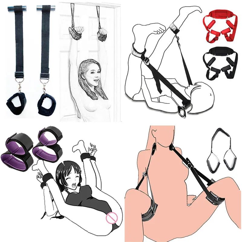 Bondage accessory   product overview on neutral background
