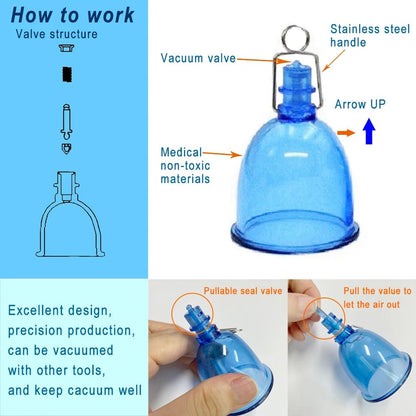 Close-up of material texture and finish on male extender stretcher vacuum cup hanger tool