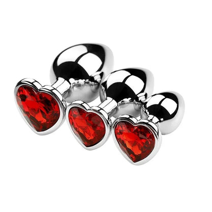 Stainless Steel adult plug | Crystal adult plug
