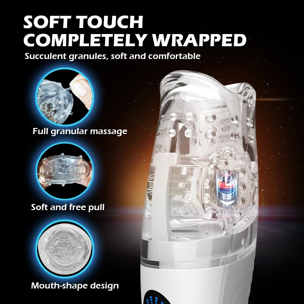 Side profile of vibrator showing shape