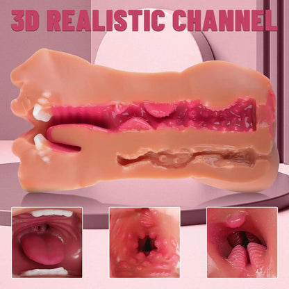 Close-up of silicone or metal material surface