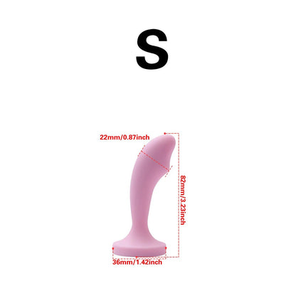 Size comparison of gem-base silicone plug