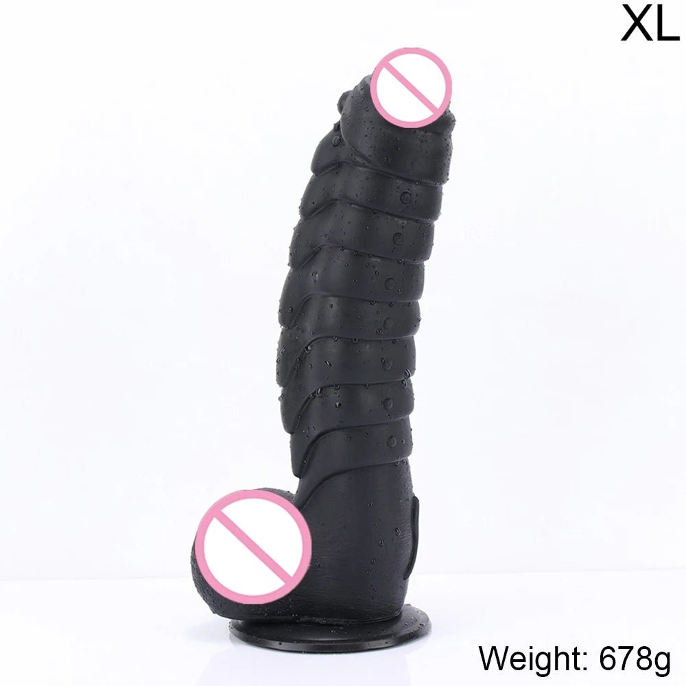 Measurement and dimensions of xxl huge realistic dragon scales with suction cup enjoyment