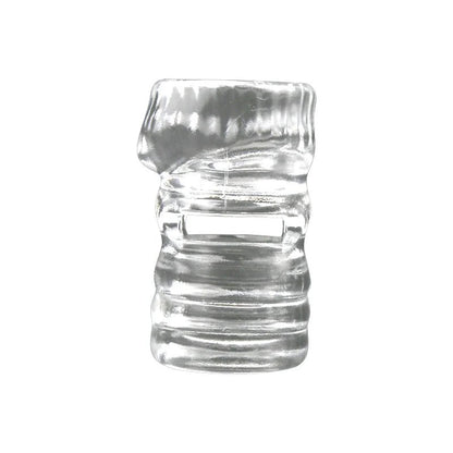 Close-up of silicone or metal ring material