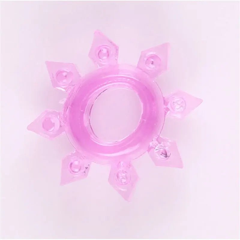 Size comparison of 1pc silicone delay aid for erection enhancement toys with scale reference