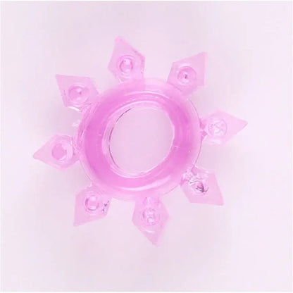 Size comparison of 1pc silicone delay aid for erection enhancement toys with scale reference