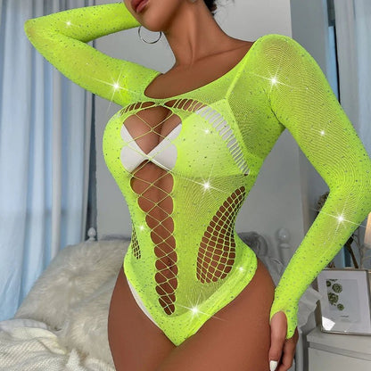 Side view of lingerie showing silhouette