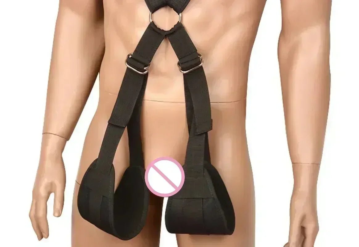 Adjustable Bondage Restraint System Nylon Belt Set For Couples