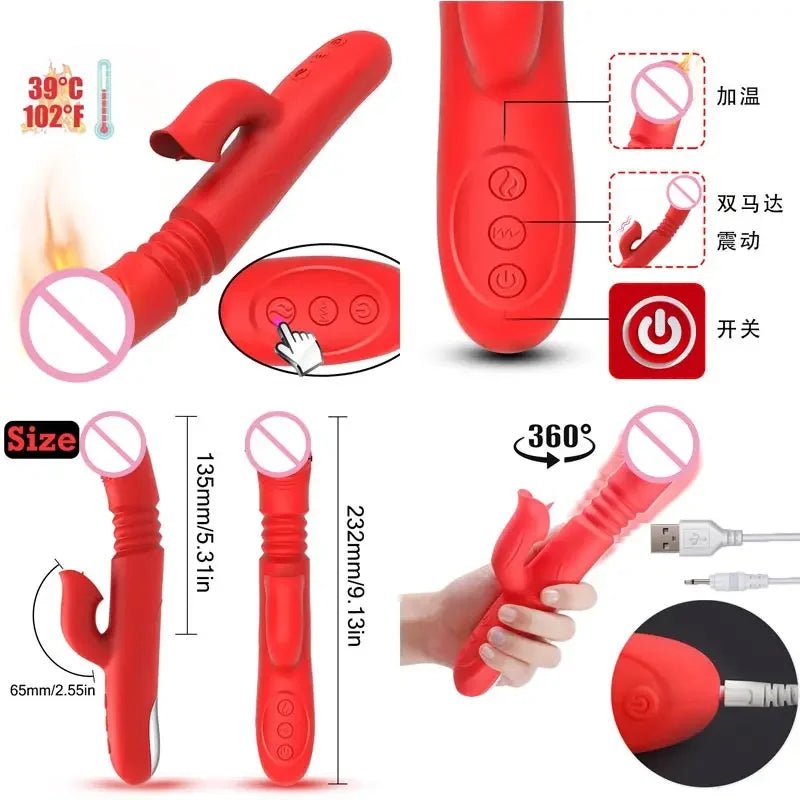 Side profile of male pleasure device