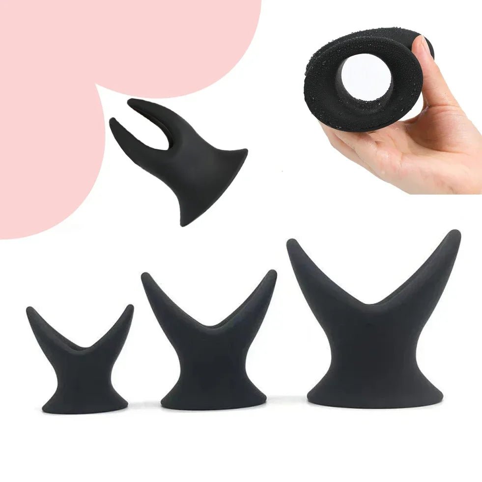 Adult plug   front product view on neutral background