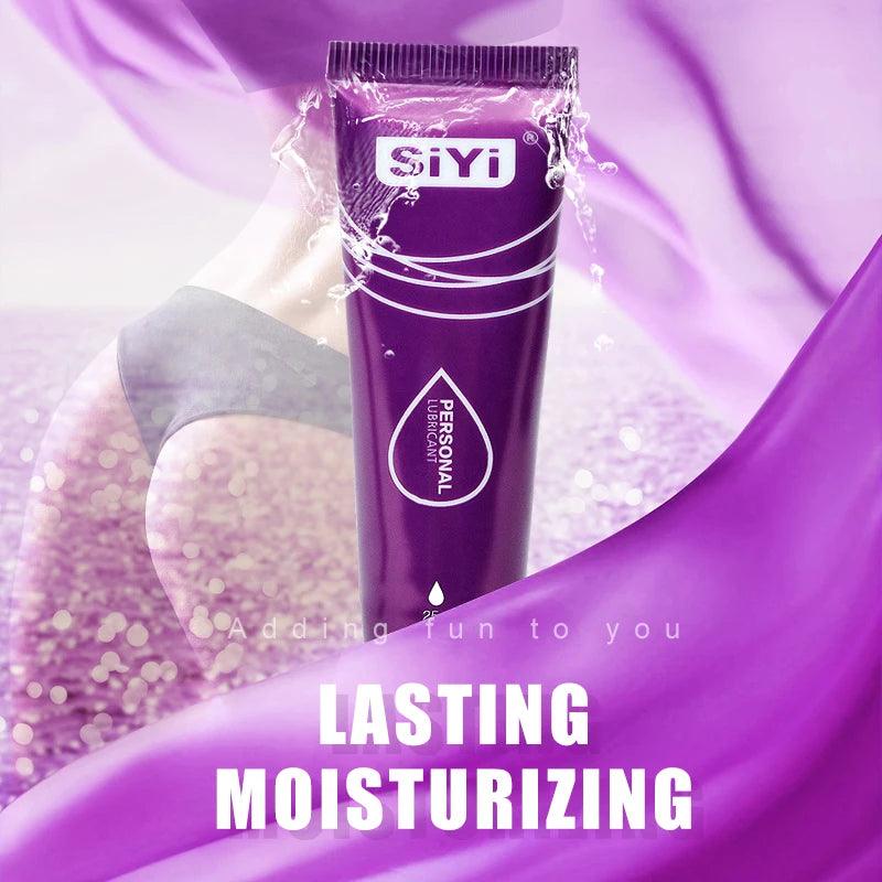 Bottle or tube of intimate lubricant   front label view