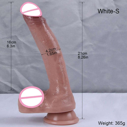 XXL Oversized Realistic Huge Design With Suction C   detail shot of product features