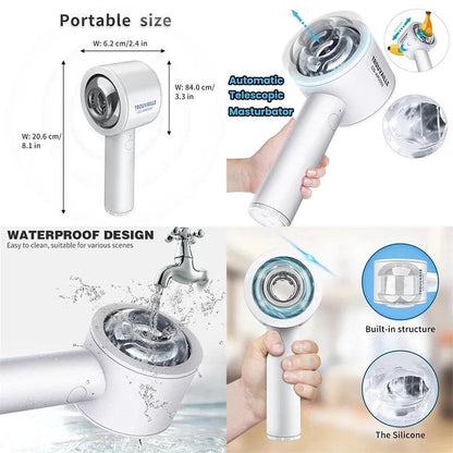 Packaging for male pleasure device