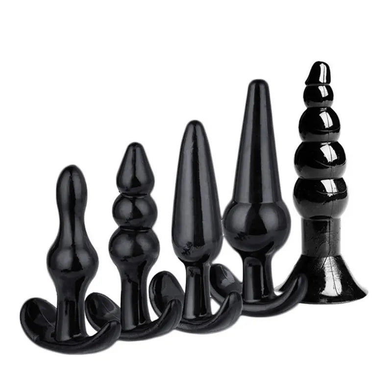 Size chart for 4/5/7/8-piece silicone plug sets