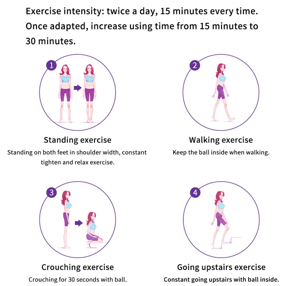 Packaging for kegel exercise device