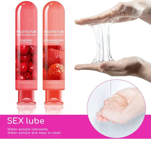 Bottle or tube of intimate lubricant   front label view