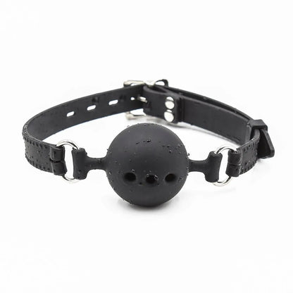 Soft Silicone Mouth Gag Ball Bdsm Oral Fixation Restraints