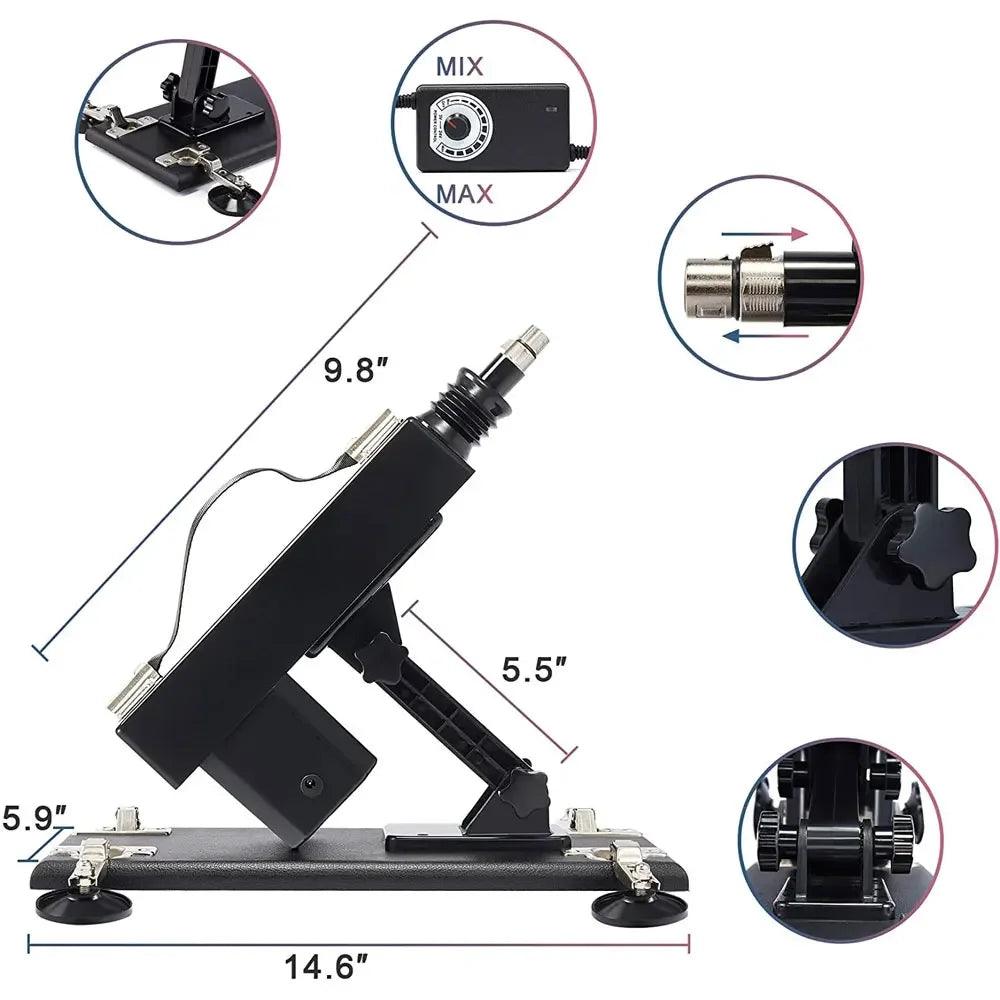 Motor and power unit of pleasure machine