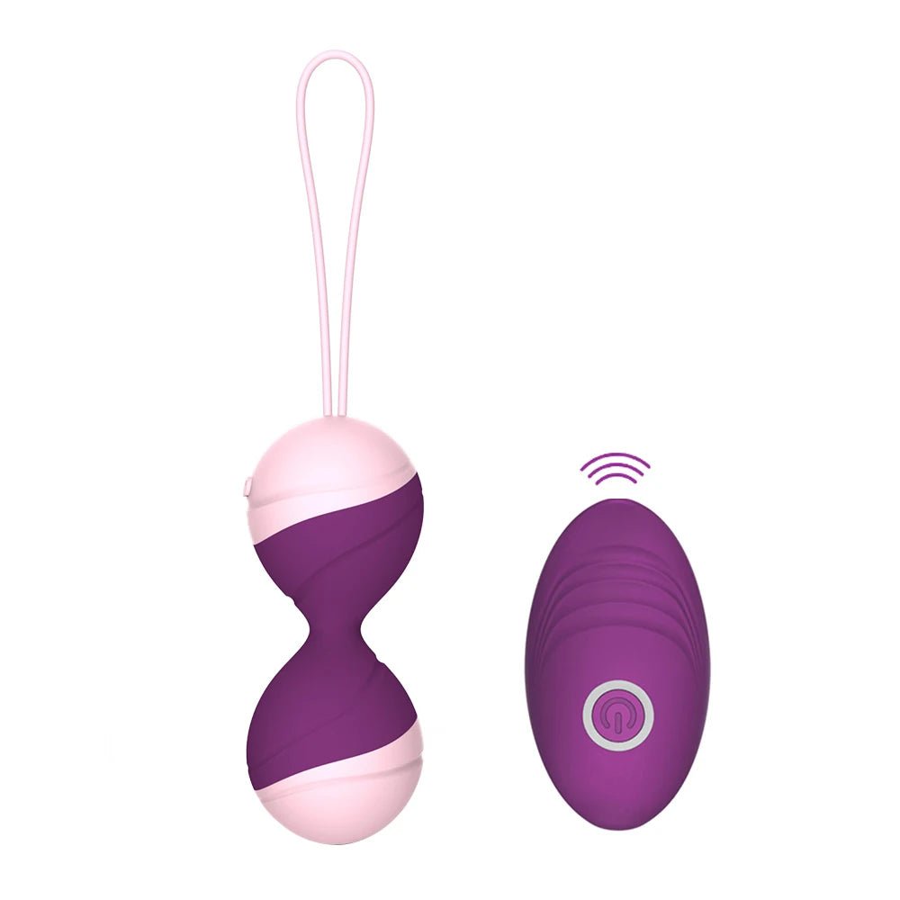 Multiple kegel ball sizes displayed together