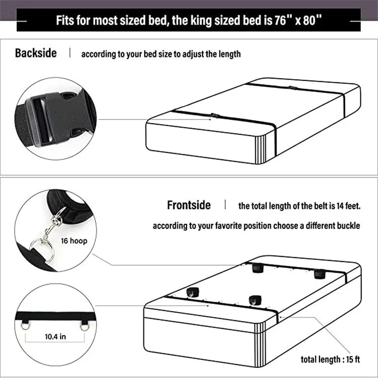 Colour options for bondage accessory