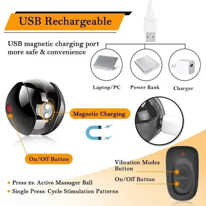 Size comparison of kegel exercise device